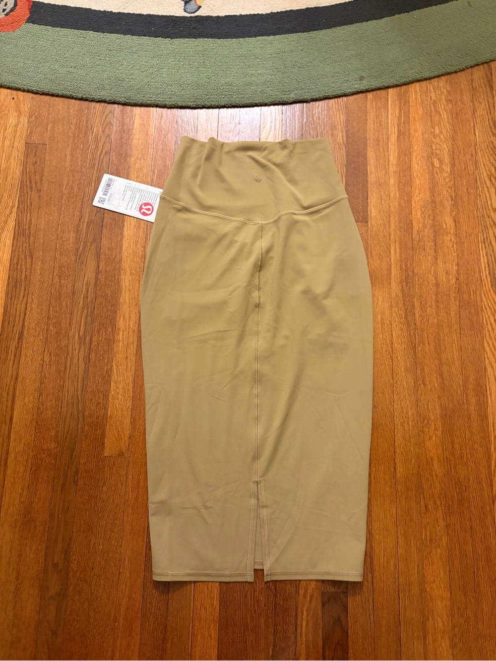 lululemon athletica High-Waist Midi Pencil Skirt in Camel